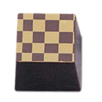 Thumbnail image #1 for JB Prince K853 28-Cavity Square Polycarbonate Chocolate Mold, 2-Piece Magnetic, Rigid