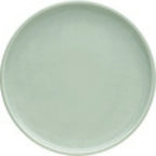 Thumbnail image #1 for Libbey Schonwald, Shiro Glaze 9251276B1 Porcelain Round Coupe Plate, 10-1/4" Diameter, Flat Edge, Frost