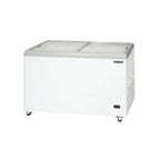 Thumbnail image #1 for Maxximum Maxx Cold MXF52F Ice Cream Display Freezer, 11 cu. ft., Sliding Glass Top, Mobile, White