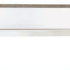 Thumbnail image #1 for Eagle Group BS2-HT4-IL Double-Sided Stainless Steel Buffet Shelf, 63-1/2", with Infrared Bullet Lamps and Sneeze Guard