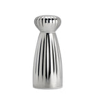 Thumbnail image #1 for Steelite Robert Welch HW/Buffet 6005RW207 Small Salt Mill, 18/10 Stainless Steel, Palm Bright, 2" x 2" x 5.125"