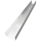 Thumbnail image #2 for IMC/Teddy WC-84 Wall Cap, 4" Legs x 8"W x 84"H, 16-Gauge Stainless Steel, 90° Bend