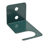 Thumbnail image #1 for 1880 Hospitality Focus Foodservice FWPSBGN Wall Security Bracket for Shelving, 2-Inch Clearance, Green Epoxy Case of 24
