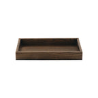 Thumbnail image #1 for G.E.T. Taproot WD-14-ASH Rectangular Ash Wood Serving Tray with Handles, 16-1/4 x 11 x 1-3/4 in Case of 6