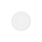 Thumbnail image #1 for Tableware Solutions USA Nouveau by Continental 75CCNOU302 9-Inch Round Wide-Rim China Plate, Plain White Case of 24