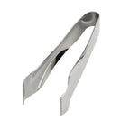 Thumbnail image #1 for Browne USA Foodservice Eclipse 573192 Pom Tongs, 6", One-Piece, 18/8 Stainless Steel, Mirror Finish
