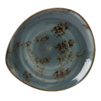 Thumbnail image #1 for Steelite International Steelite Performance, Craft Blue 11300520 12" Free-Form Blue Ceramic Plate 1 Dozen