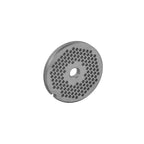 Thumbnail image #1 for Alfa International 5 3/16 HBLS Meat Chopper Plate, #5 Hubless, 3/16" Holes, Carbon Tool Steel