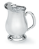 Thumbnail image #2 for Orion Bell-Shaped Stainless Steel Water Pitcher, 1.9 Qt, with Welded Ice Guard