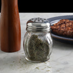 Thumbnail image #2 for New Star Foodservice Inc. 22377 Swirl Cheese Shaker, 6 oz, Glass, Perforated Metal Top Case of 3 Dozen