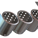 Thumbnail image #1 for Steril-Sil Company UB-4SS In-Line Underbar Dispenser, 4-Hole, 20-Inch-Wide, 304 Stainless Steel