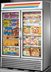 Thumbnail image #8 for True 54-Inch Two-Section Glass Door Freezer Merchandiser, Self-Contained Bottom Mount, White