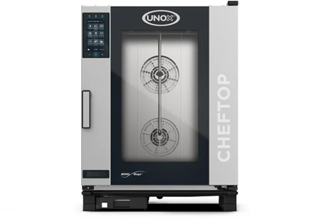 Product image #5 for UNOX ChefTop MIND.Maps Plus 10-Tray Countertop Electric Combi Oven, Left-to-Right Door Opening, 240V/208V 3-Phase