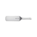 Thumbnail image #1 for Tramontina USA, Inc. 80010-073 Perforated Turner, 8" x 3", White Polypropylene Handle, High-Carbon Chrome-Molybdenum Steel Case of 12