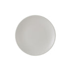 Thumbnail image #1 for Tuxton China Zion VWA-080 8-Inch Round Coupe Rim Matte White Porcelain Plate Case of 2 Dozen