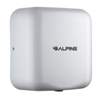 Thumbnail image #1 for Alpine Industries Hemlock ALP400-20-WHI Automatic Surface-Mount Hand Dryer with White Stainless Steel Cover Case of 2