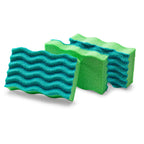 Thumbnail image #1 for Libman Commercial 1079 Medium-Duty Antibacterial Synthetic Sponge, 4-1/2" x 3", Rectangular, Blue Non-Abrasive Acrylic Grain Surface Case of 8