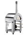 Thumbnail image #6 for KoolMore Residential Outdoor Wood-Fired Pizza Oven, 32 Inch Wide, Stainless Steel