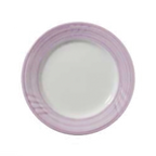 Thumbnail image #1 for Vertex China Sausalito SAU-16-P China Plate, 10-1/4" Round, Sculpted Lines, Plum 1 Dozen