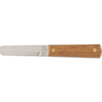 Thumbnail image #1 for Alegacy Foodservice Products 5020 Clam Knife, 3-1/2" Heavy Steel Blade, Hardwood Handle, Brown Case of 12