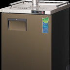 Thumbnail image #5 for Everest Refrigeration ECF1 Nitro Cold Brew Coffee Dispenser, 1-Section, 8 Cu. Ft., Black Vinyl, Single Stout Faucet, 115V
