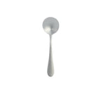 Thumbnail image #1 for 1880 Hospitality B411SBLF Bouillon Spoon, 6", Hammered 18/0 Stainless Steel 1 Dozen