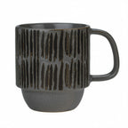 Thumbnail image #1 for Libbey Afar AFAR-4G 12 oz Gray Stackable Stoneware Mug