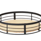 Thumbnail image #1 for Cal-Mil Madison 22606-3-13 Round Reversible Wire Riser, Black, 12-1/2" Diameter x 3"H