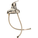 Thumbnail image #1 for AllPoints Foodservice Parts & Supplies 1171292 Deck-Mount Lavatory Faucet, 4-Inch Centers, Lead-Free