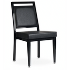Thumbnail image #2 for G & A Commercial Seating Atticus 2752-ST-CU 5-High Stackable Upholstered Banquet Chair, Square Back with Handhold
