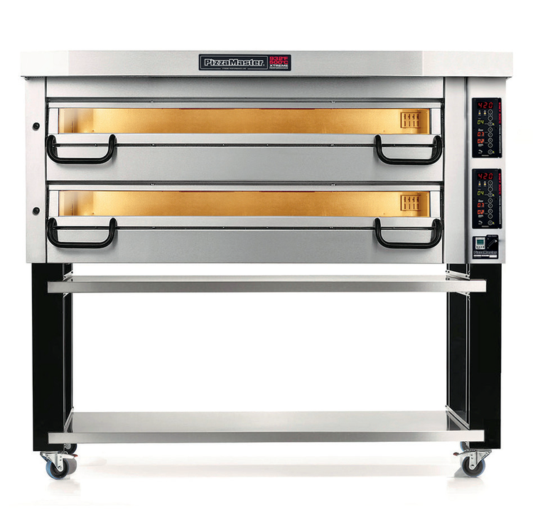 Product image #5 for PizzaMaster PM 942ED Two-Deck Electric Pizza Deck Oven with Ceramic Clay Stones