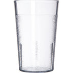 Thumbnail image #1 for Dinex DX550107 Plastic Tumbler, 5 oz, Clear SAN, Textured Exterior
