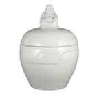 Thumbnail image #1 for Vertex China Sausalito SAU-128 China Soup Tureen, 68 oz, with Lid, White, 6-1/4" Diameter x 10"H 1 Dozen
