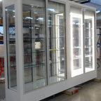 Thumbnail image #1 for Oscartek Gala GALA CC1970BW Cheese & Charcuterie Deli Case, 78-Inch, Stainless Steel, Curved Glass, Full-Service