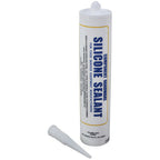 Thumbnail image #1 for AllPoints Foodservice Parts & Supplies 851116 Clear Silicone Sealant Caulk, 10.3 oz