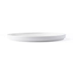 Thumbnail image #1 for Browne USA Foodservice Foundation 5630209 9-Inch Round White Porcelain Chef Plate with Deep Rim Case of 2 Dozen