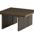 Thumbnail image #2 for Cal-Mil Vista 28601-6-140 Square HDPE Riser, 12" x 12" x 6"H, Mocha