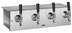 Thumbnail image #6 for Perlick 4040A4B 13-Inch Spacesaver Underbar Glycol-Cooled Draft Beer Dispensing Head, 4 Faucets