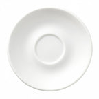 Thumbnail image #1 for Libbey Driftstone DRI-14-D Round Porcelain Saucer, 6" Diameter, 2" Well, Satin Matte Driftwood Finish