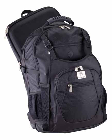 Product image #2 for KnifePack Plus Backpack Knife Case with 11-Pocket Knife Case and Padded Laptop Compartment