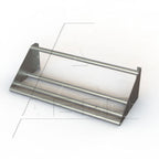 Thumbnail image #1 for AERO Manufacturing 3STW-2162 Stainless Steel Tubular Slant Wall Shelf