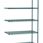 Thumbnail image #1 for Metro Super Erecta SE-2436K3-86-A5 Add-On Wire Shelving Unit, 36"W x 24"D x 86"H, 800 lb. capacity per shelf, 2000 lb. capacity per unit, 1" shelf