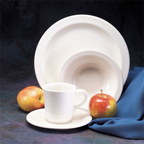 Thumbnail image #2 for 1880 Hospitality Classic by Oneida® F1000000530 8 oz Cream White China Coffee Cup, Handled, Reinforced Edge Case of 3 Dozen