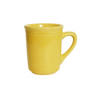 Thumbnail image #1 for Tuxton China Concentrix CSM-085 8 oz Ceramic Coffee Mug, Non-Stackable, Saffron Case of 2 Dozen