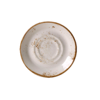 Thumbnail image #1 for Steelite International Steelite Performance, Craft White 11550158 Round White Double Well Saucer, 5.75 in, Alumina Vitrified Case of 3 Dozen