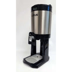 Thumbnail image #1 for FETCO Luxus D450TLA 2.0 Gallon Vacuum-Insulated Thermal Coffee Dispenser with Freshness Timer and Volume Indicator, Stainless Steel