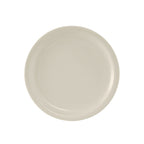 Thumbnail image #1 for Tuxton China Nevada TNR-006 Ceramic Round Plate, 6-1/2 in, Narrow Rim, American White/Eggshell Case of 3 Dozen
