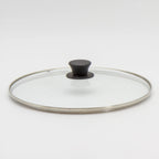 Thumbnail image #1 for Eastern Tabletop Ecoburner EB15302 Large Chafer Glass Lid with Attached Handle, 14.2W x 14.2D x 3.9H