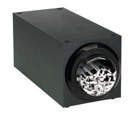 Product image #4 for Black Countertop Stackable Straw Dispensing Cabinet for 12-Inch Wrapped Straws