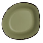 Thumbnail image #1 for Steelite International Delfin, Marisol Rustic 7216DD023 Melamine Pasta Bowl, 1.25 qt, Green, 10 in 1 Dozen